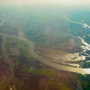 Sliedrecht, Hardinxveld-Giessendam, and part of the Maas-delta